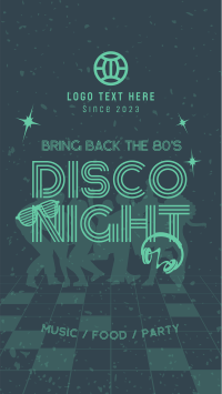 80s Disco Party Instagram reel Image Preview