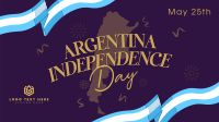 Independence Day of Argentina Facebook Event Cover Design