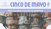 Grunge Cinco De Mayo Facebook event cover Image Preview