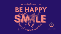 Be Happy And Smile Facebook event cover Image Preview