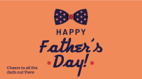 Father's Day Bow Facebook Event Cover Design