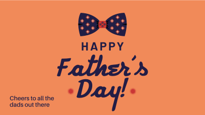 Father's Day Bow Facebook event cover Image Preview