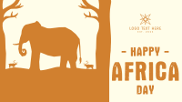 African Savannah Facebook Event Cover Design