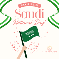 Raise Saudi Flag Linkedin Post Image Preview