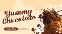 Chocolate Cupcake Facebook Event Cover Design