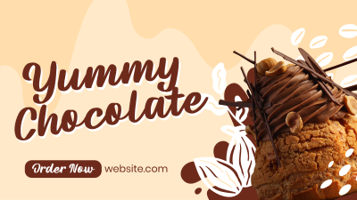 Chocolate Cupcake Facebook event cover Image Preview