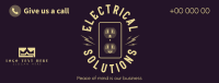 Electrical Solutions Facebook Cover Design