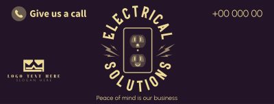 Electrical Solutions Facebook cover Image Preview