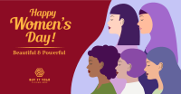International Women's Day Facebook Ad Design