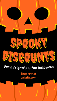 Halloween Pumpkin Discount Video Preview