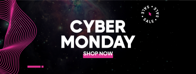 Galaxy Cyber Monday Facebook cover Image Preview