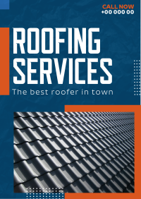 Roofing Services Flyer Design