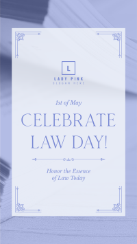 Formal Law Day Facebook story Image Preview