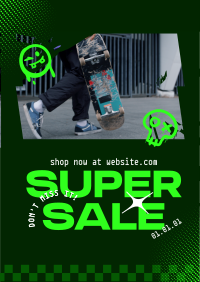 Skate Kick Vibes Poster Image Preview