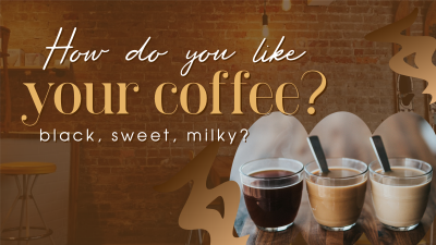 Coffee Flavors Facebook event cover Image Preview