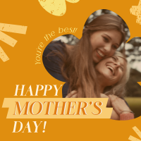 Mother's Day Greeting Instagram Post Design