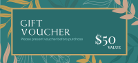 Fresh Flora Gift Certificate | BrandCrowd Gift Certificate Maker