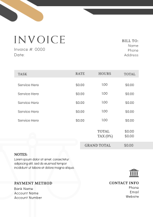 Collision Strikes Invoice Image Preview