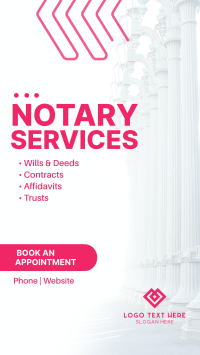 Notary Services Offer Instagram Story Design