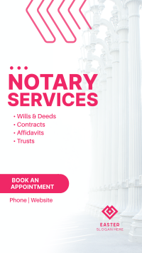 Notary Services Offer Instagram story Image Preview