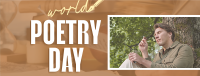 Reading Poetry Facebook cover Image Preview