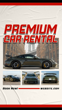 Luxury Car Rental Instagram reel Image Preview