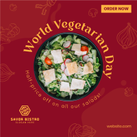 World Vegetarian Day Instagram post Image Preview
