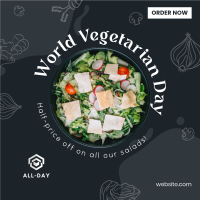 World Vegetarian Day Instagram Post Image Preview