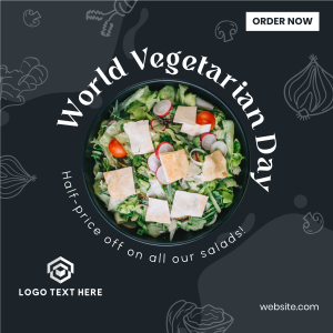 World Vegetarian Day Instagram post Image Preview