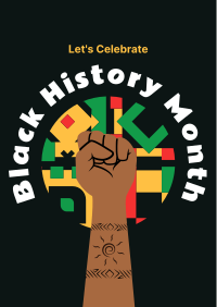 Black History Power Poster Image Preview