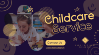 Doodle Childcare Service Animation Image Preview