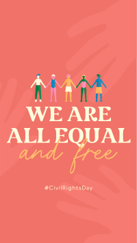 Civilians' Equality Instagram Story Design