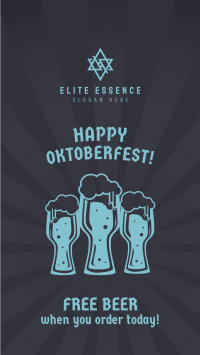 Happy Oktoberfest Instagram story Image Preview