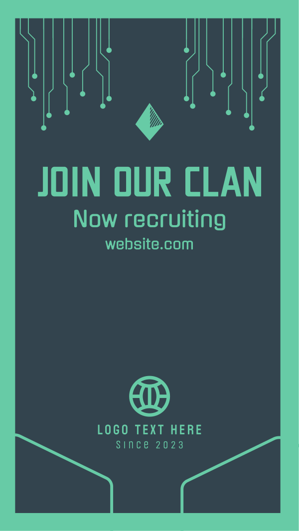 Join Our Clan Instagram Story Design Image Preview
