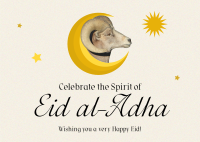 Celebrate Eid al-Adha Postcard Image Preview