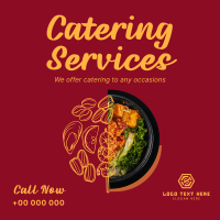 Food Catering Services Instagram Post Design