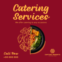 Food Catering Services Instagram post Image Preview