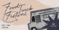 Food Truck Festival Facebook Ad Design