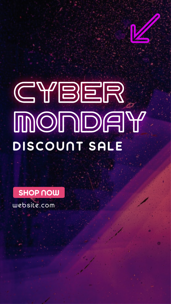 Futuristic Sale Instagram Story Design