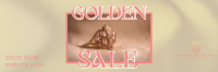 Jewelry Sale Linen Twitter Header Image Preview