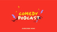 The Comedy Show YouTube banner | BrandCrowd YouTube banner Maker
