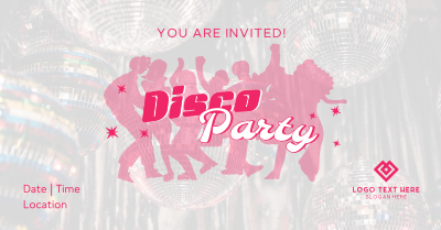 Disco Fever Party Facebook ad Image Preview