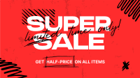 Street Style Super Sale Facebook Event Cover Design