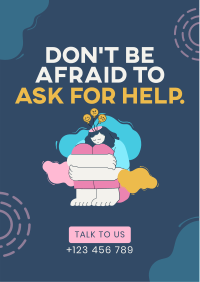 Ask for Help Flyer Image Preview