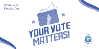 Your Vote Matters Twitter Post Image Preview