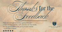 Bread and Pastry Feedback Facebook ad Image Preview