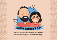 Father's Day Bonding Postcard Image Preview