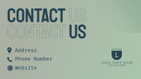 Smooth Corporate Contact Us Animation Image Preview