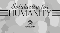 Simple Humanitarian Day Facebook Event Cover Image Preview