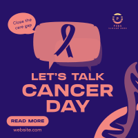 Cancer Awareness Discussion Instagram post Image Preview